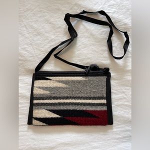 Elmer Thompson, Navajo Handmade Bag, Gallup Throw Rug
